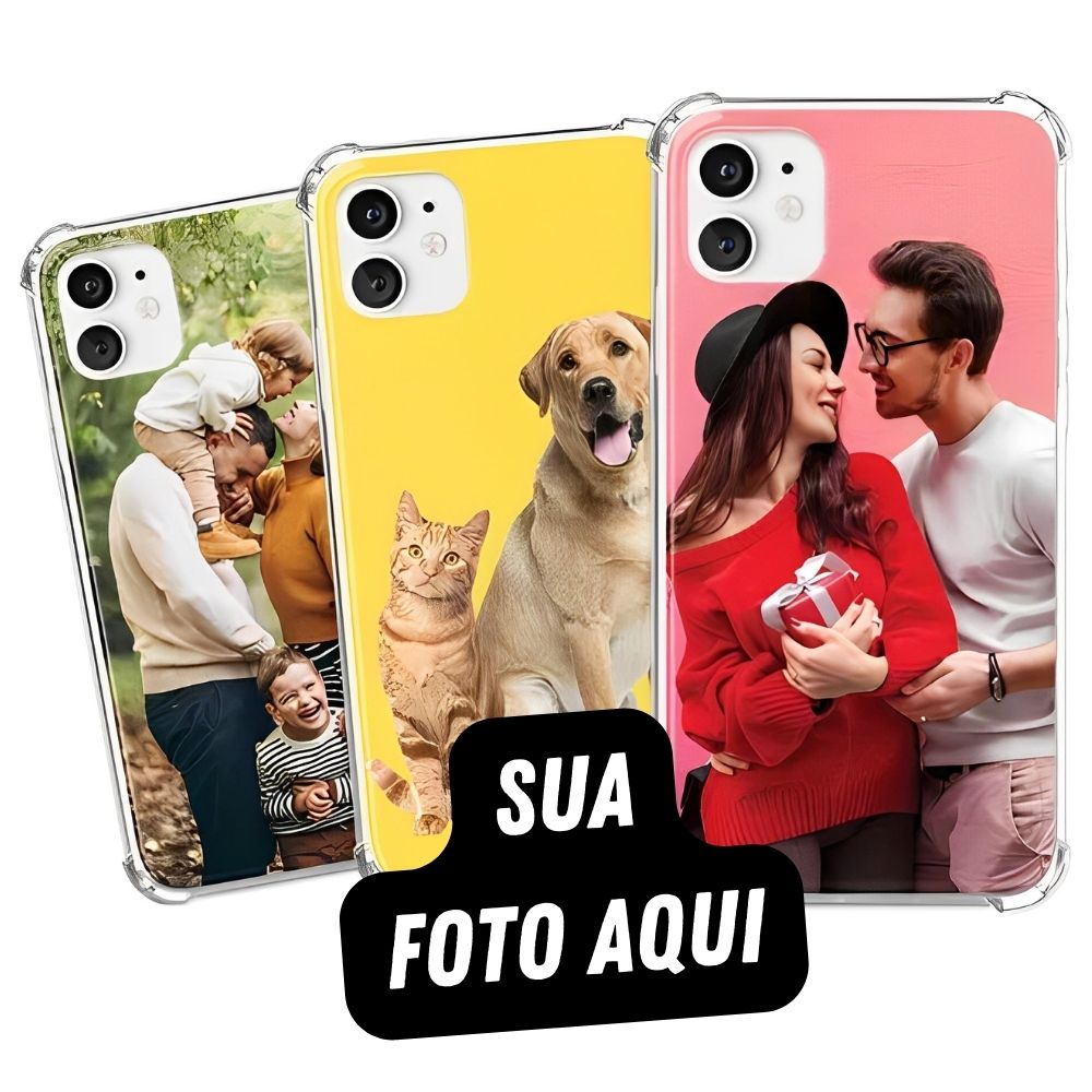 Capinha Personalizada Com a Sua Foto - Todos os Celulares – Capa Fina